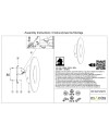 JEWEL * APLIQUE LED 12W - PINTURA ORO